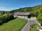 Drohnenaufnahme ehemaliges Hotel - Attraktives Baugrundstück in Bestlage von Ransbach-Baumbach – Planungsvorschlag für 69 Wohneinheiten