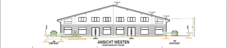 Ansicht Westen