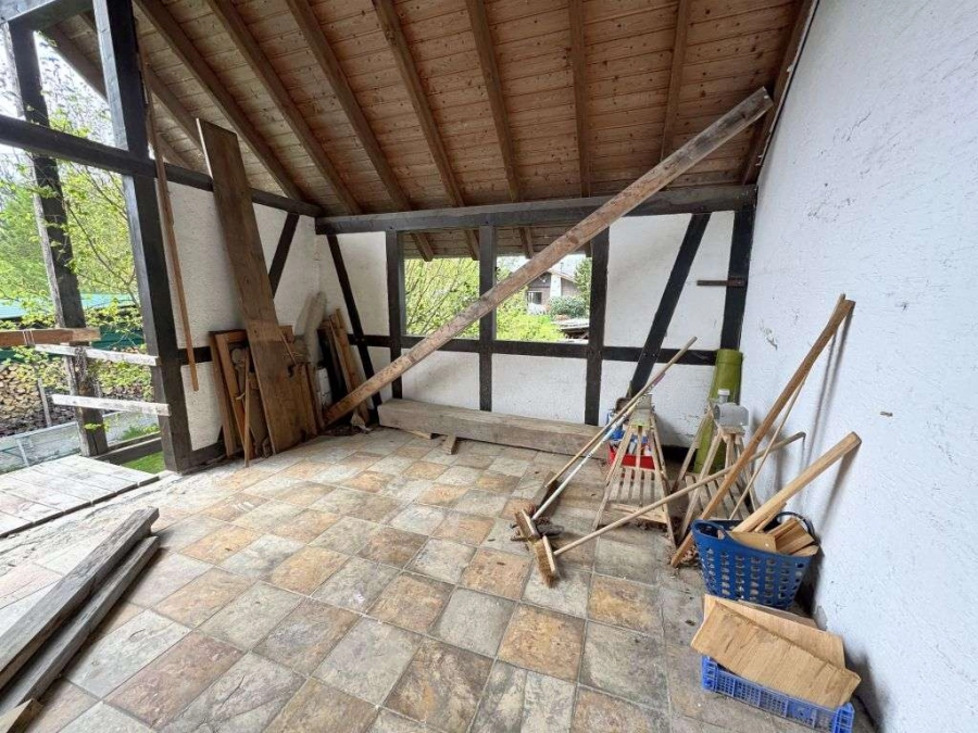 Terrasse/Eingang Wohnung