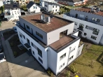 Drohnenaufnahme - Exklusive Penthousewohnung mit atemberaubendem Rundumblick – Wohnen in bester Lage