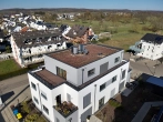 Drohnenaufnahme - Exklusive Penthousewohnung mit atemberaubendem Rundumblick – Wohnen in bester Lage